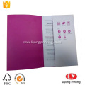 A4 document presentation folder with one pocket